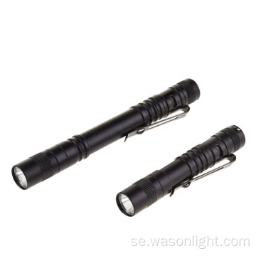 WASON HOT SALE 3W Klipp på Ultra Bright AAA EDC Promotion Tactical Compact Waterproof Doctor Doctor Pen Led Torch Light